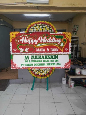 Papan Bunga di Baktijaya Sukmajaya